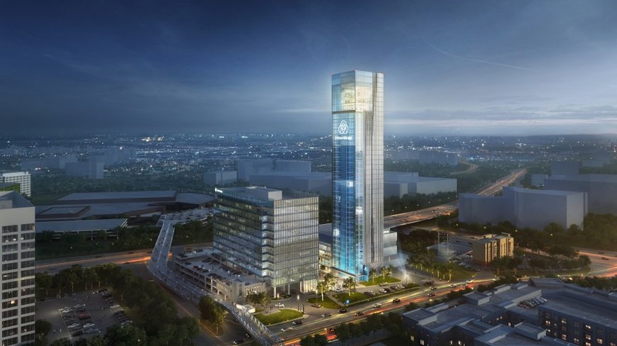 thyssenkrupp Elevator completes construction on core of the highest test tower in the Western Hemisphere